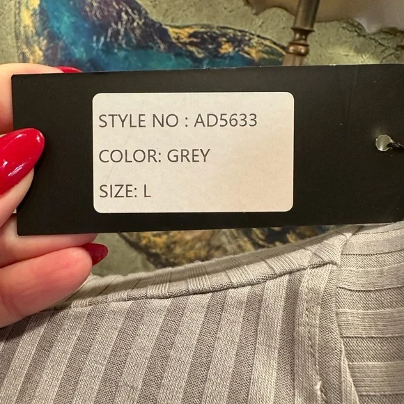 Athina Dramatic Puff Sleeve Ribbed Knit Mini Dress - Minimalist Glam - Picture 9 of 16